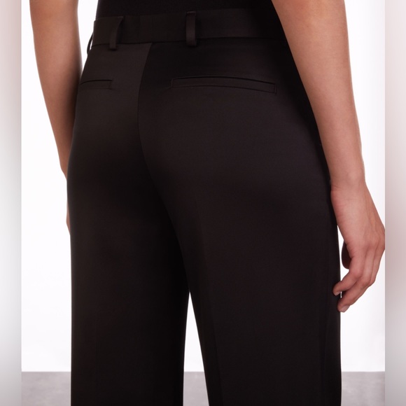 The Kooples Pleated Satin Trouser Pants - Picture 6 of 8